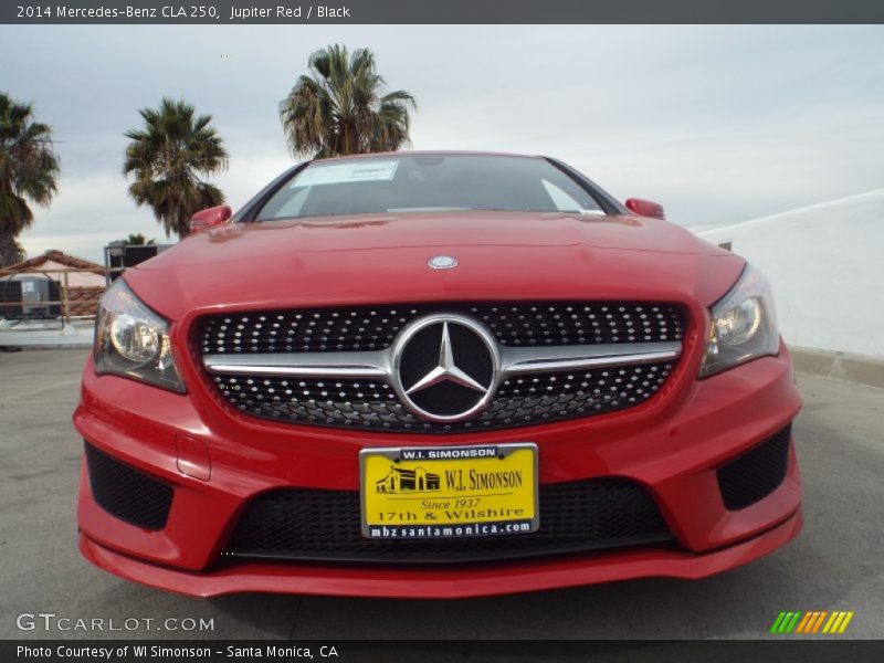 Jupiter Red / Black 2014 Mercedes-Benz CLA 250