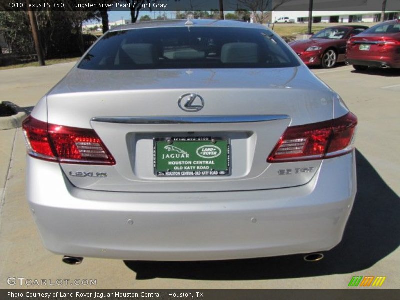 Tungsten Silver Pearl / Light Gray 2010 Lexus ES 350