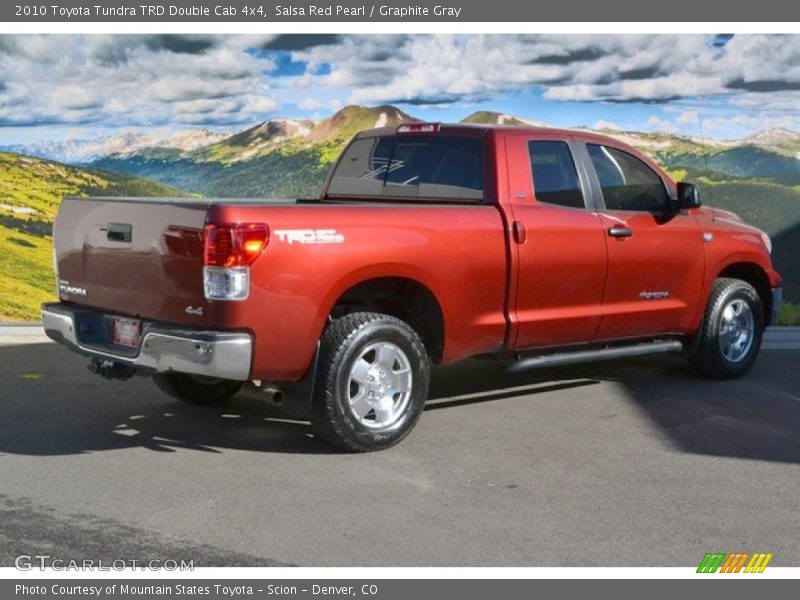 Salsa Red Pearl / Graphite Gray 2010 Toyota Tundra TRD Double Cab 4x4