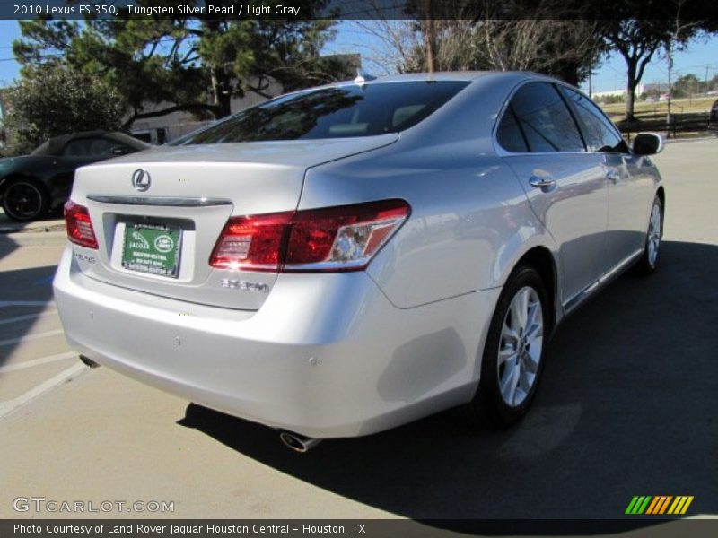 Tungsten Silver Pearl / Light Gray 2010 Lexus ES 350