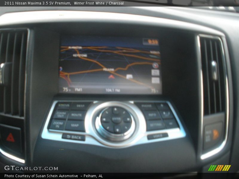 Winter Frost White / Charcoal 2011 Nissan Maxima 3.5 SV Premium