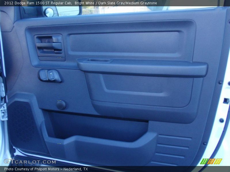 Bright White / Dark Slate Gray/Medium Graystone 2012 Dodge Ram 1500 ST Regular Cab