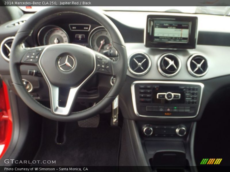 Jupiter Red / Black 2014 Mercedes-Benz CLA 250