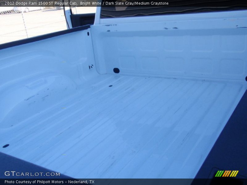 Bright White / Dark Slate Gray/Medium Graystone 2012 Dodge Ram 1500 ST Regular Cab