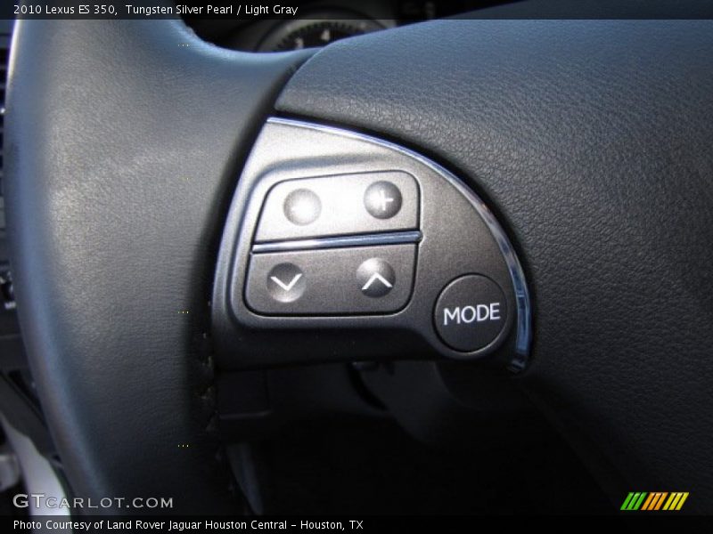 Tungsten Silver Pearl / Light Gray 2010 Lexus ES 350