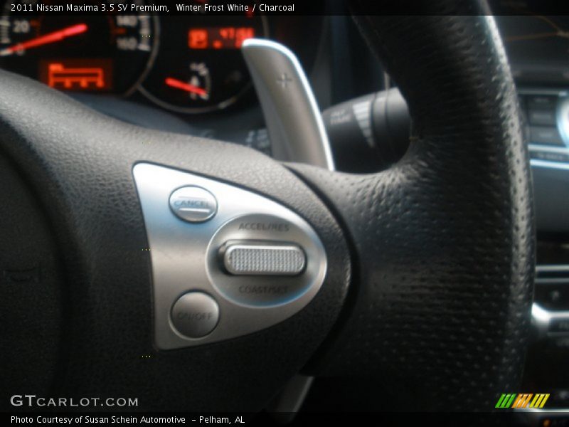 Winter Frost White / Charcoal 2011 Nissan Maxima 3.5 SV Premium
