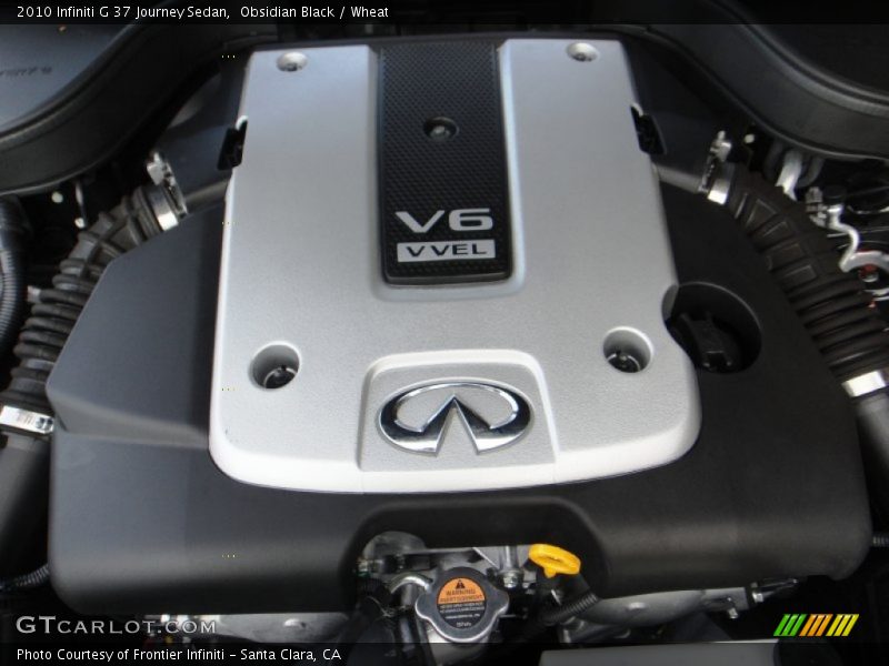 Obsidian Black / Wheat 2010 Infiniti G 37 Journey Sedan