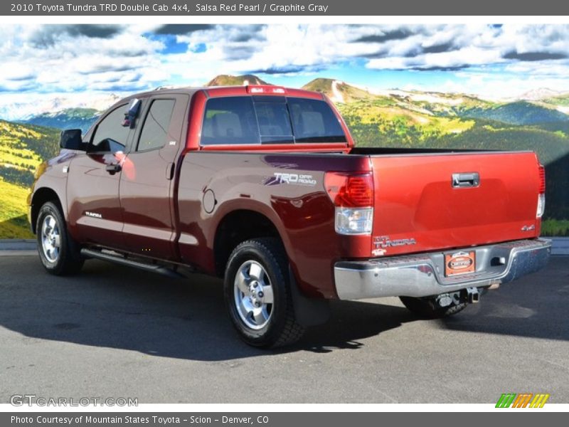 Salsa Red Pearl / Graphite Gray 2010 Toyota Tundra TRD Double Cab 4x4