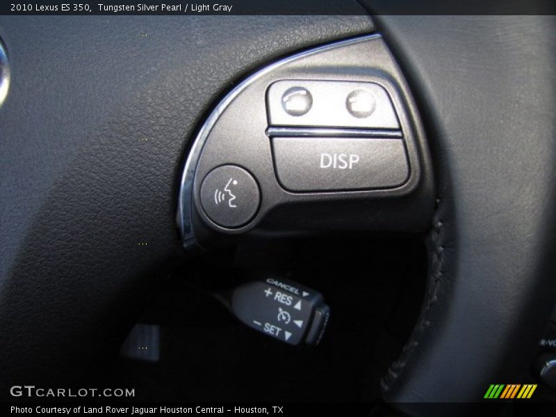Tungsten Silver Pearl / Light Gray 2010 Lexus ES 350