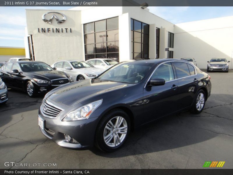 Blue Slate / Graphite 2011 Infiniti G 37 Journey Sedan
