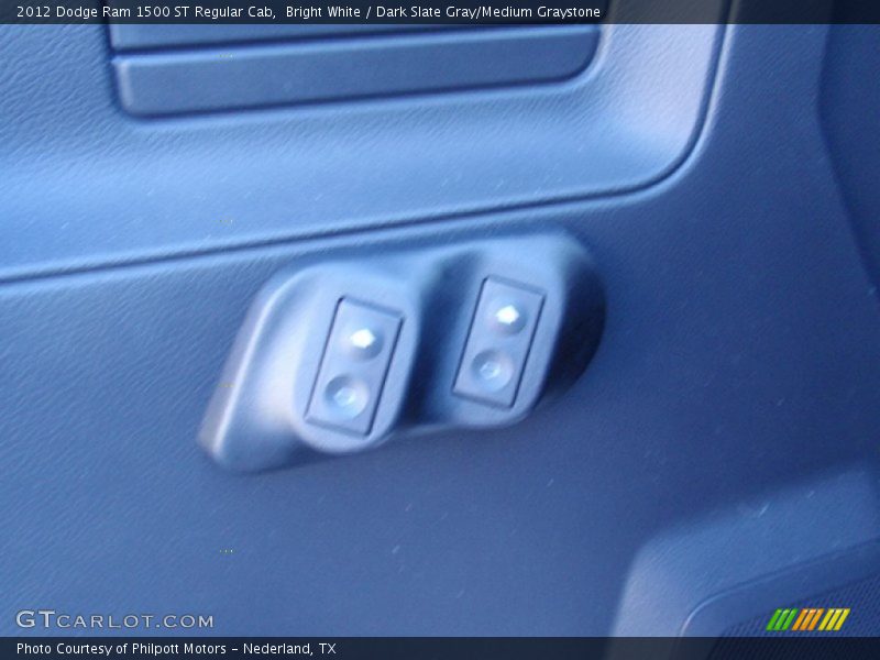 Bright White / Dark Slate Gray/Medium Graystone 2012 Dodge Ram 1500 ST Regular Cab