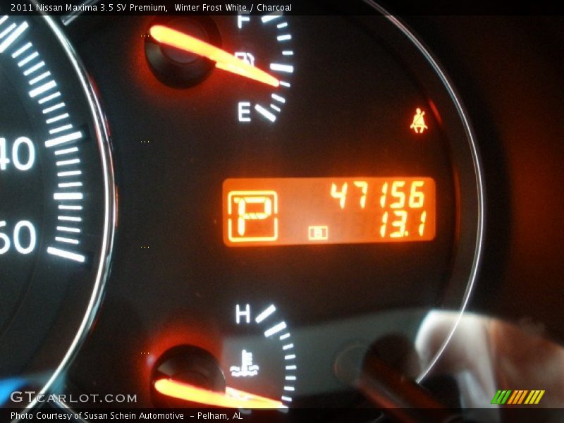 Winter Frost White / Charcoal 2011 Nissan Maxima 3.5 SV Premium