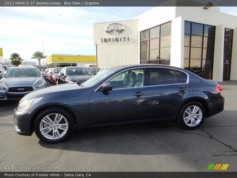 Blue Slate / Graphite 2011 Infiniti G 37 Journey Sedan