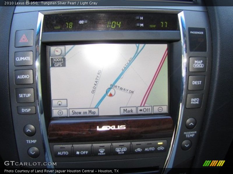 Tungsten Silver Pearl / Light Gray 2010 Lexus ES 350