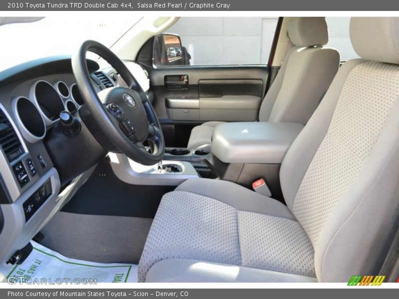 Salsa Red Pearl / Graphite Gray 2010 Toyota Tundra TRD Double Cab 4x4