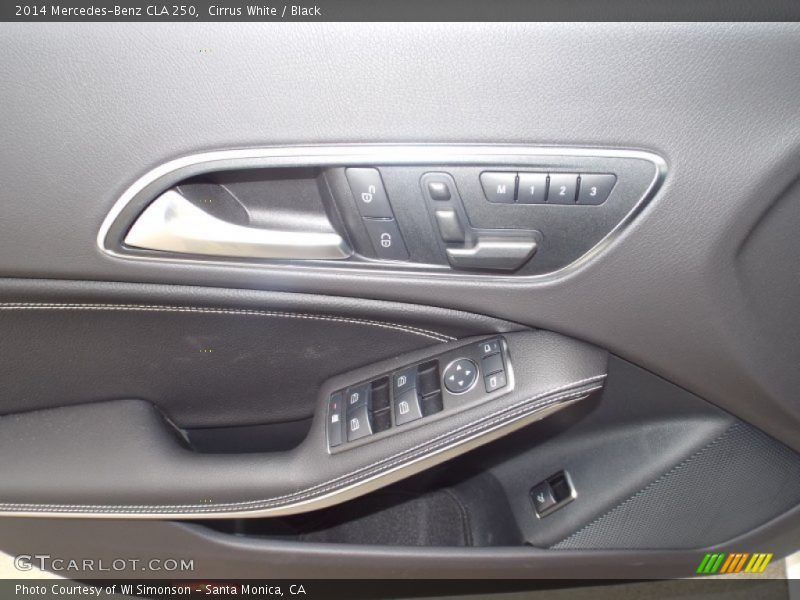 Cirrus White / Black 2014 Mercedes-Benz CLA 250