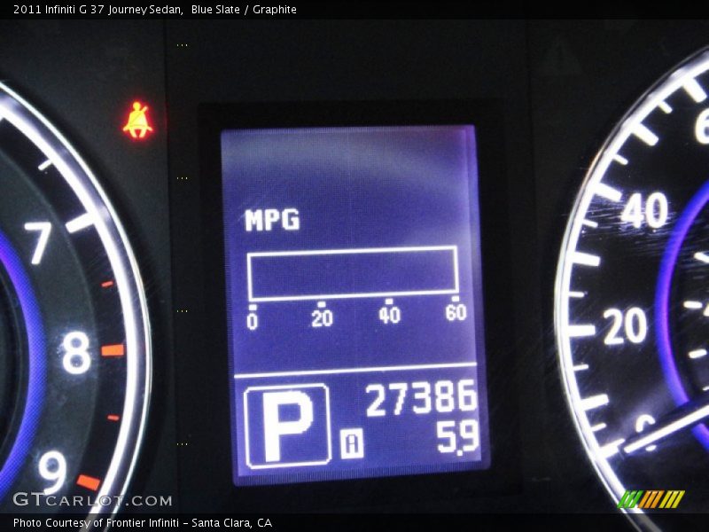 Blue Slate / Graphite 2011 Infiniti G 37 Journey Sedan