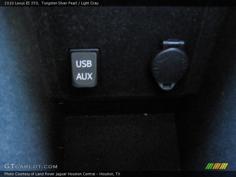 Tungsten Silver Pearl / Light Gray 2010 Lexus ES 350