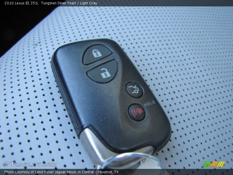 Tungsten Silver Pearl / Light Gray 2010 Lexus ES 350