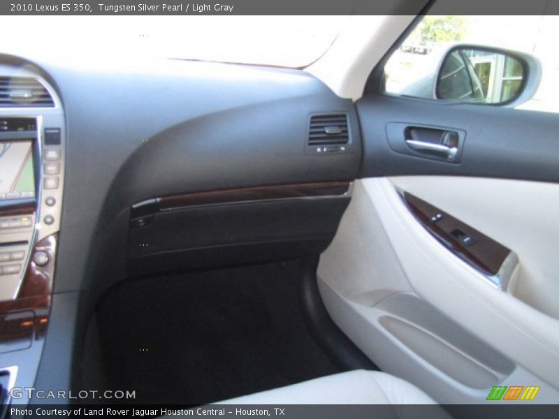 Tungsten Silver Pearl / Light Gray 2010 Lexus ES 350