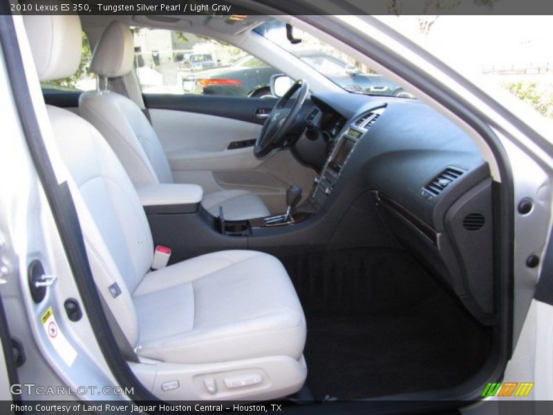 Tungsten Silver Pearl / Light Gray 2010 Lexus ES 350
