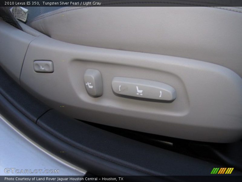 Tungsten Silver Pearl / Light Gray 2010 Lexus ES 350