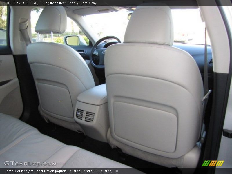 Tungsten Silver Pearl / Light Gray 2010 Lexus ES 350