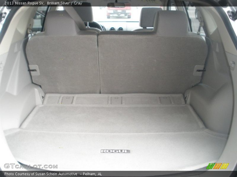 Brilliant Silver / Gray 2013 Nissan Rogue SV