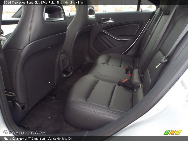 Polar Silver Metallic / Black 2014 Mercedes-Benz CLA 250