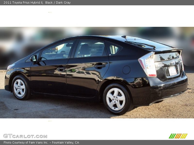 Black / Dark Gray 2011 Toyota Prius Hybrid II