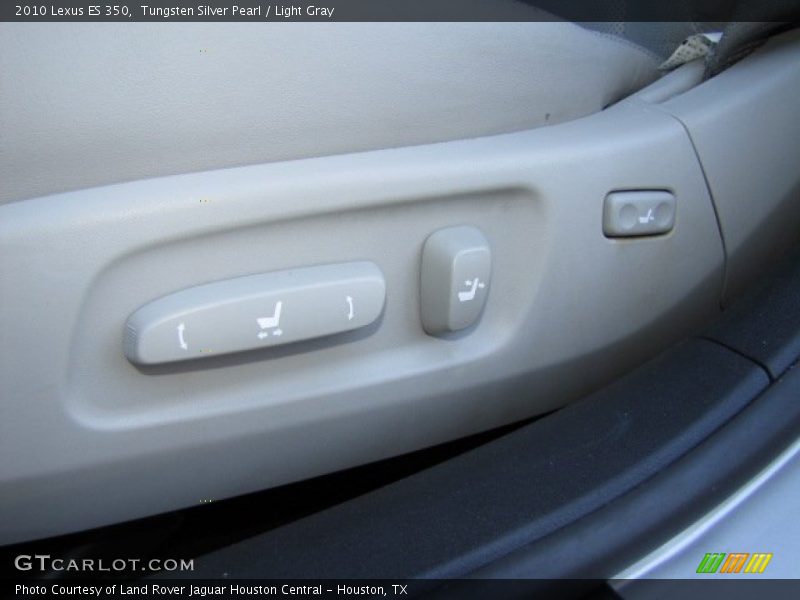 Tungsten Silver Pearl / Light Gray 2010 Lexus ES 350