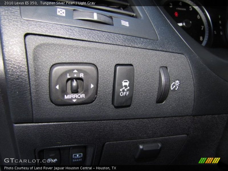 Tungsten Silver Pearl / Light Gray 2010 Lexus ES 350