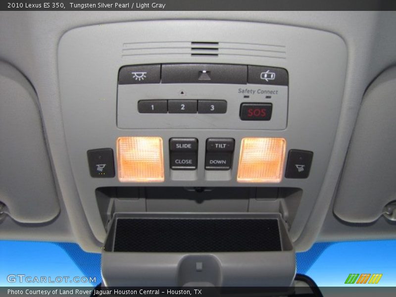 Tungsten Silver Pearl / Light Gray 2010 Lexus ES 350