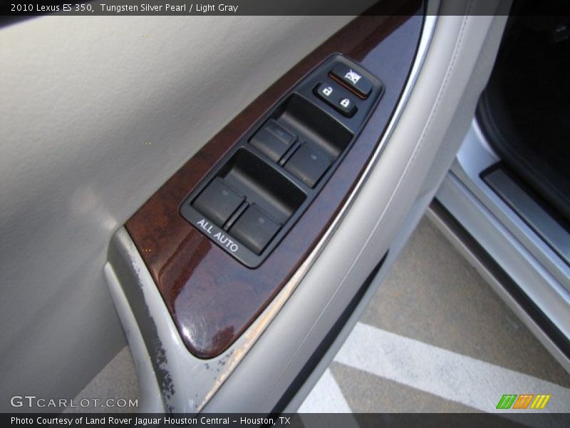 Tungsten Silver Pearl / Light Gray 2010 Lexus ES 350