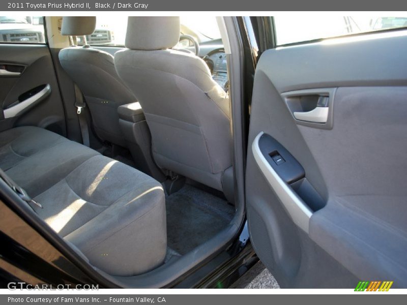 Black / Dark Gray 2011 Toyota Prius Hybrid II