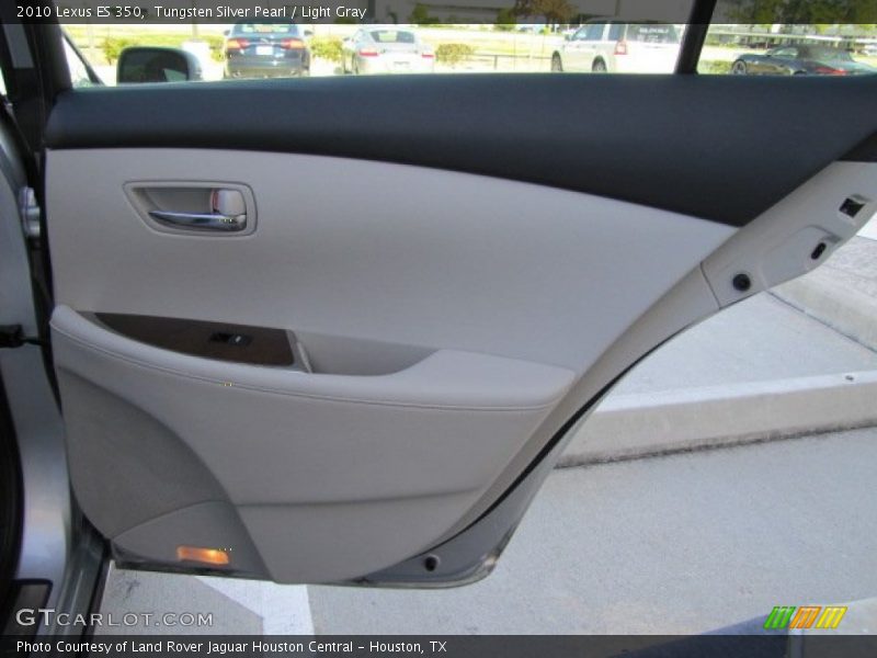 Tungsten Silver Pearl / Light Gray 2010 Lexus ES 350