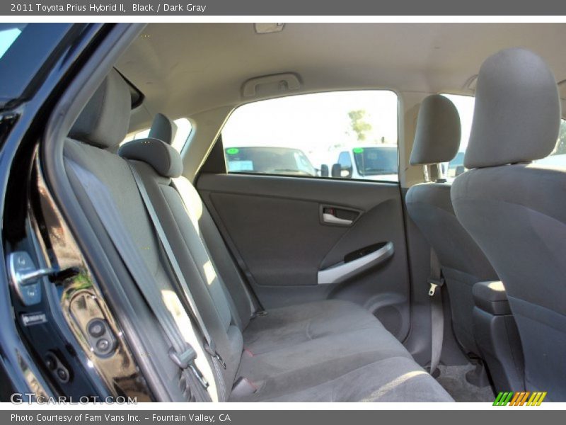Black / Dark Gray 2011 Toyota Prius Hybrid II