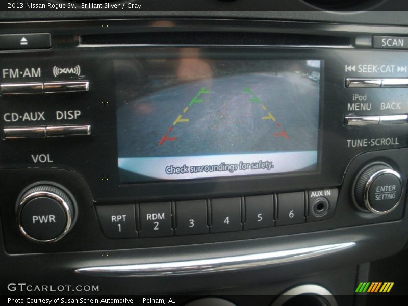 Brilliant Silver / Gray 2013 Nissan Rogue SV