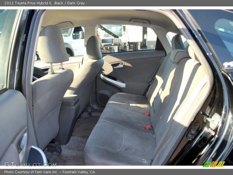 Black / Dark Gray 2011 Toyota Prius Hybrid II