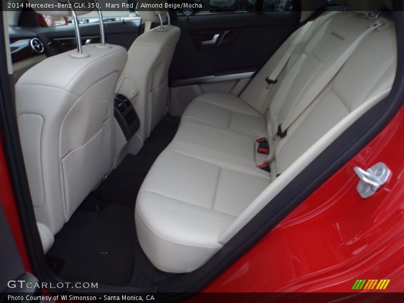 Mars Red / Almond Beige/Mocha 2014 Mercedes-Benz GLK 350