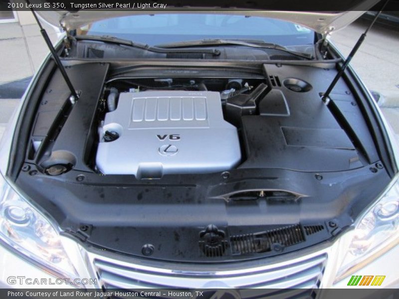 Tungsten Silver Pearl / Light Gray 2010 Lexus ES 350
