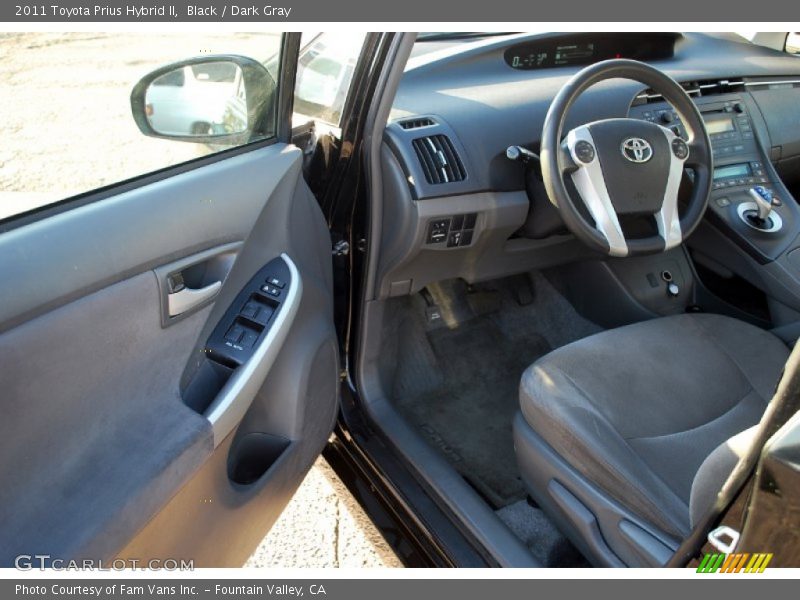 Black / Dark Gray 2011 Toyota Prius Hybrid II