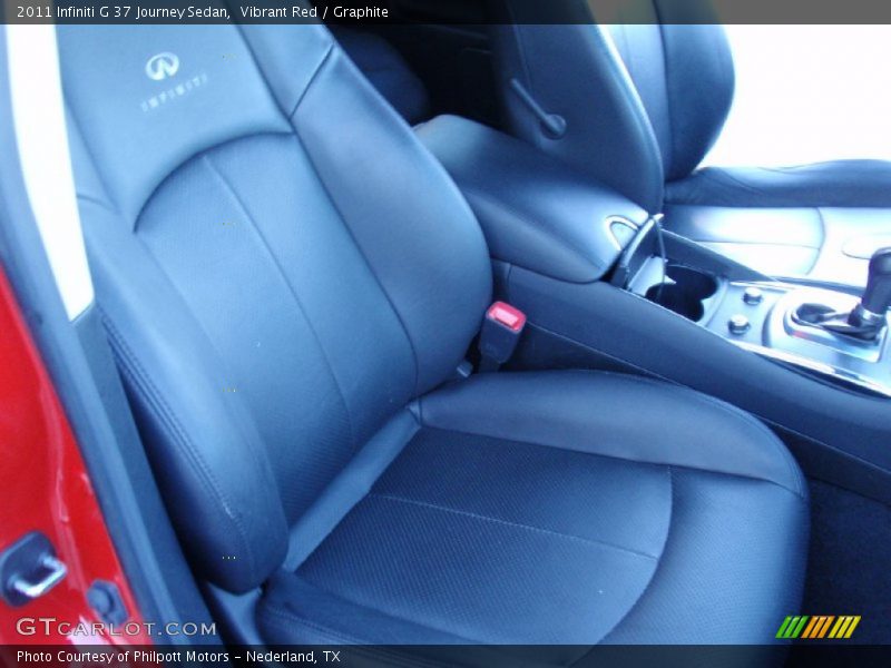 Vibrant Red / Graphite 2011 Infiniti G 37 Journey Sedan