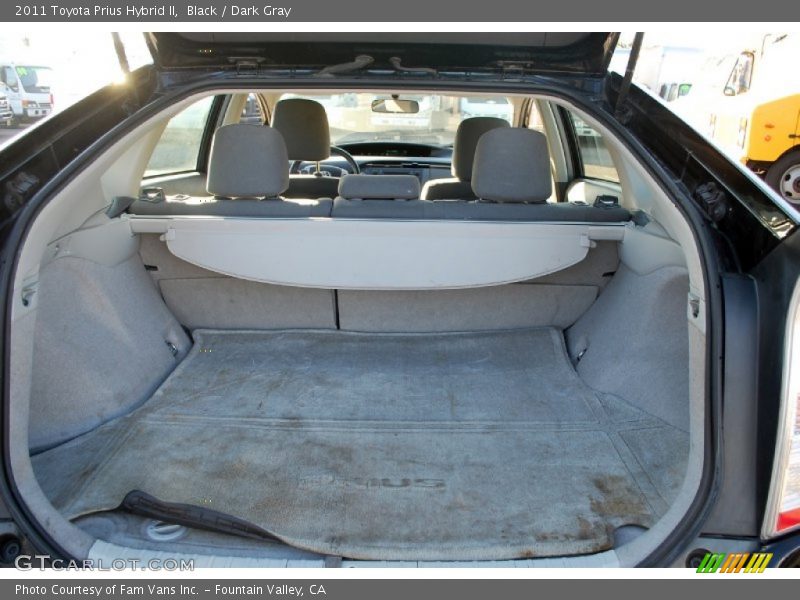 Black / Dark Gray 2011 Toyota Prius Hybrid II