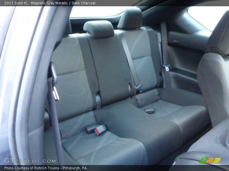 Rear Seat of 2011 tC 