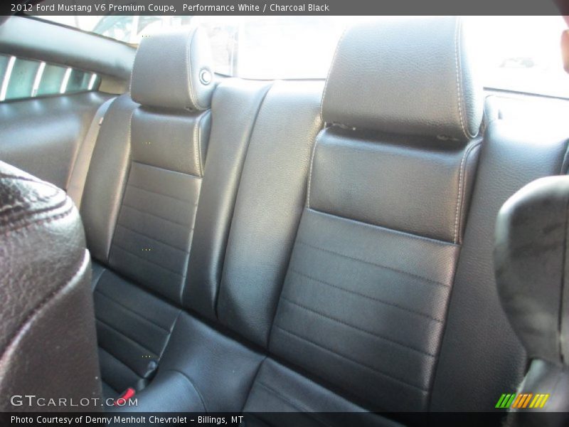 Performance White / Charcoal Black 2012 Ford Mustang V6 Premium Coupe