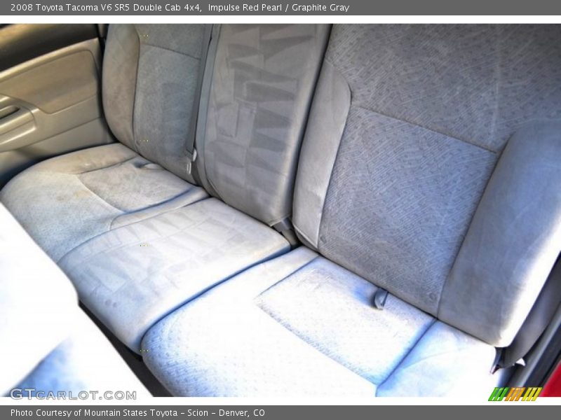 Impulse Red Pearl / Graphite Gray 2008 Toyota Tacoma V6 SR5 Double Cab 4x4