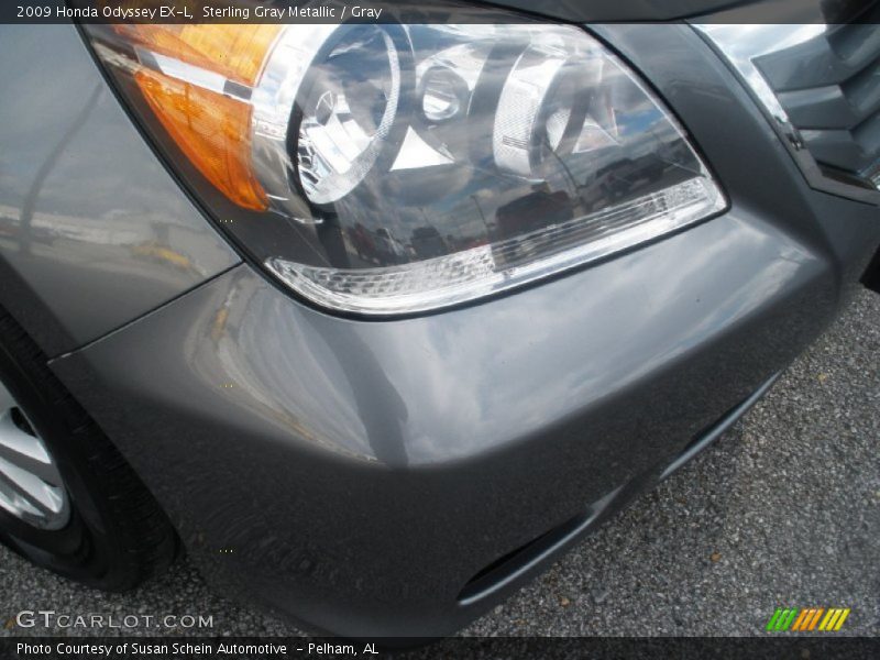 Sterling Gray Metallic / Gray 2009 Honda Odyssey EX-L