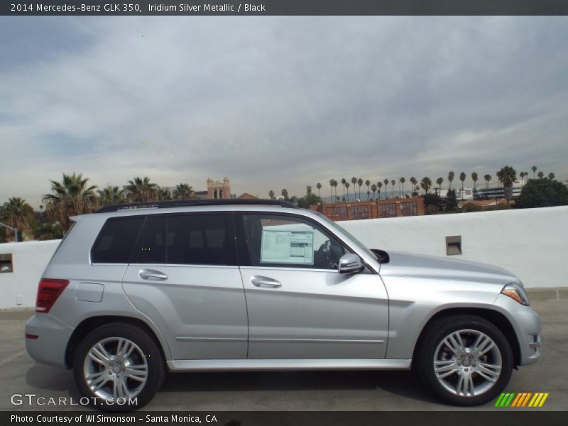 Iridium Silver Metallic / Black 2014 Mercedes-Benz GLK 350