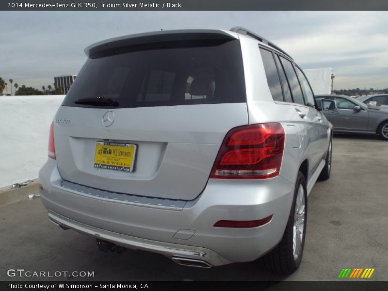 Iridium Silver Metallic / Black 2014 Mercedes-Benz GLK 350